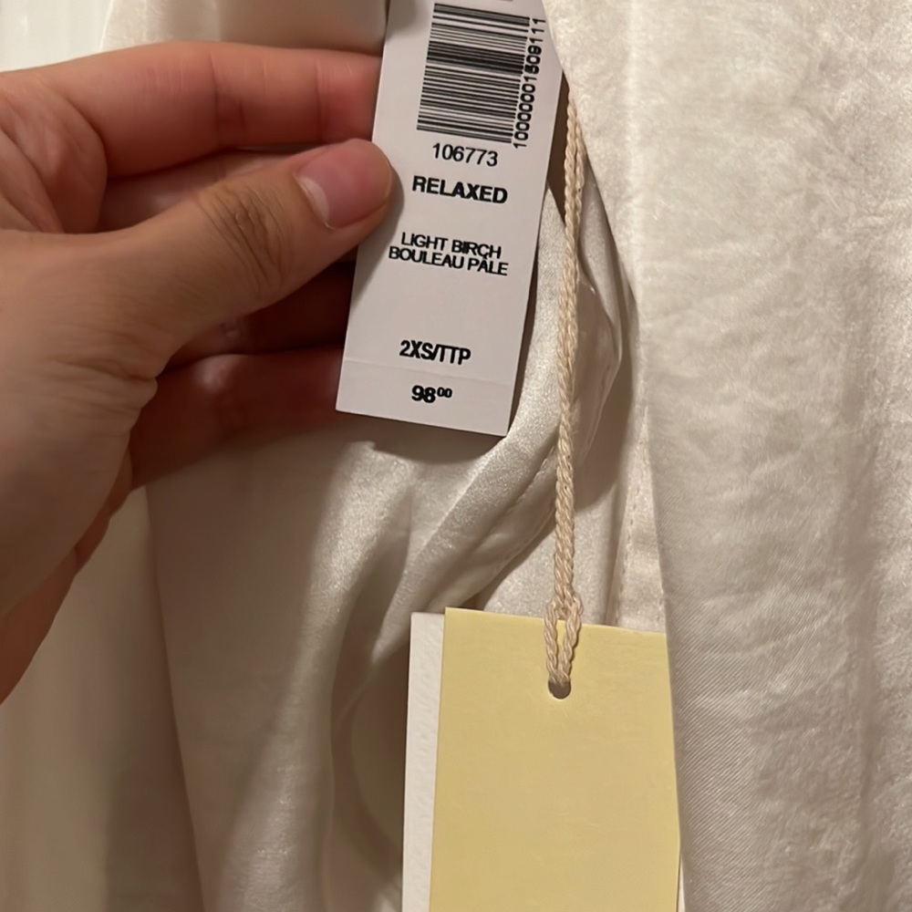 Wilfred Relaxed Satin Button Up - image 3